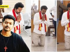 Christutva Politics: “Secular” TVK’s Joseph Vijay Kneels And Crawls At Trichy Church To Appease Christian Voters