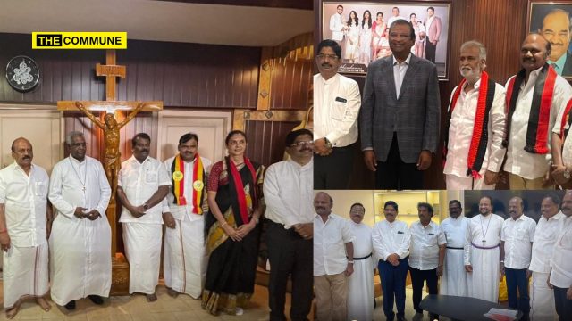 DMK Alliance Candidates Meet CSI Bishop, RC Archbishop And Evangelist Paul Dhinakaran To Garner Support