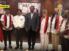 DMK Alliance Candidates Meet CSI Bishop, RC Archbishop And Evangelist Paul Dhinakaran To Garner Support DMK Alliance Candidates Meet CSI Bishop, RC Archbishop And Evangelist Paul Dhinakaran To Garner Support