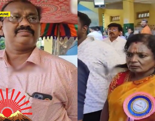 DMK Functionary Lunges At BJP Mylapore Candidate Tamilisai Soundararajan On Polling Day DMK Functionary Lunges At BJP Mylapore Candidate Tamilisai Soundararajan On Polling Day