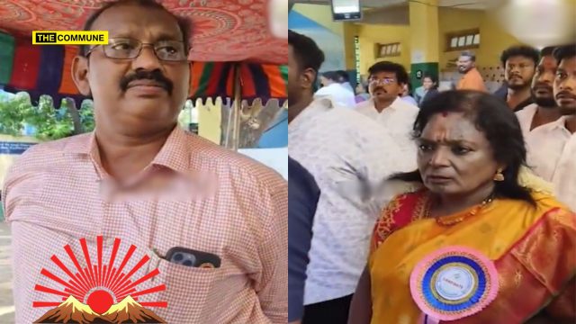 DMK Functionary Lunges At BJP Mylapore Candidate Tamilisai Soundararajan On Polling Day