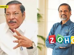 DMK Leader RS Bharathi Peddles Fake News About Zoho CEO Sridhar Vembu DMK Leader RS Bharathi Peddles Fake News About Zoho CEO Sridhar Vembu