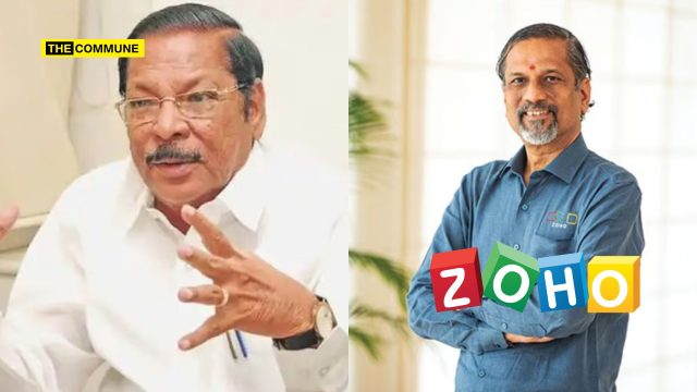 DMK Leader RS Bharathi Peddles Fake News About Zoho CEO Sridhar Vembu