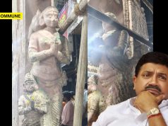 Damage To Rani Mangammal Statue At Madurai Meenakshi Temple Sparks Outrage; DMK’s PTR’s Mother Reportedly A Trustee At Temple Damage To Rani Mangammal Statue At Madurai Meenakshi Temple Sparks Outrage; DMK's PTR's Mother Reportedly A Trustee At Temple