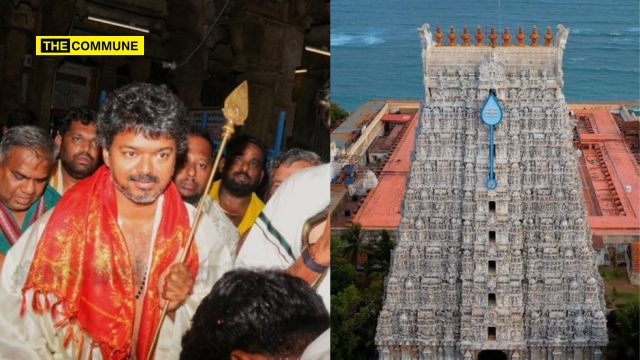 EVR Follower TVK Head Joseph Vijay Goes To Tiruchendur Murugan Temple Before Election Results