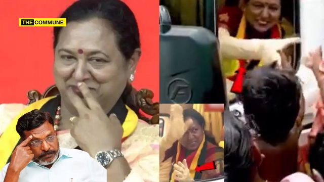 Ignored Thirumavalavan, Met Voters with Gloves - DMK Ally DMDK Head Premalatha Practicing Untouchability?