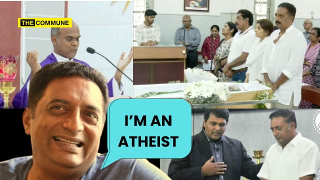 Prakash Raj’s Double Game Public Atheism, Private Christian Rituals For His Deceased Mother