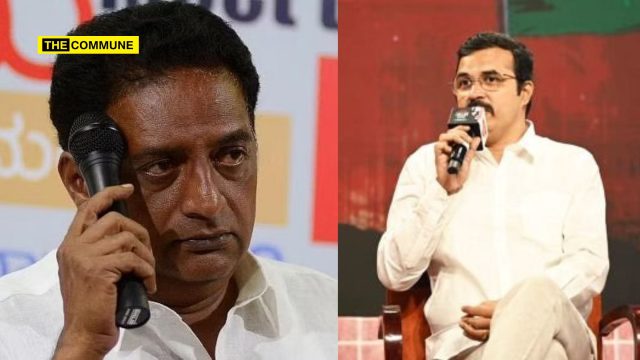 "Stop Bootlicking DMK": AIADMK's Kovai Sathyan Hit Backs At Radical Leftist DMK Stooge Prakash Raj