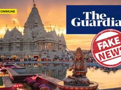 The Guardian Recycles Lies On BAPS Temple In New Jersey, Uses Dalit Angle Despite US Court Closing Case With No Charges The Guardian Recycles Lies On BAPS Temple In New Jersey, Uses Dalit Angle Despite US Court Closing Case With No Charges