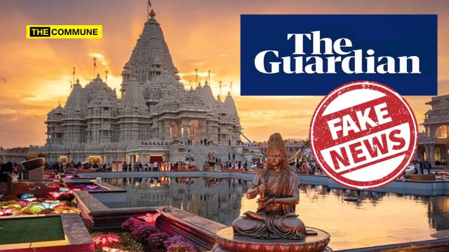 The Guardian Recycles Lies On BAPS Temple In New Jersey, Uses Dalit Angle Despite US Court Closing Case With No Charges