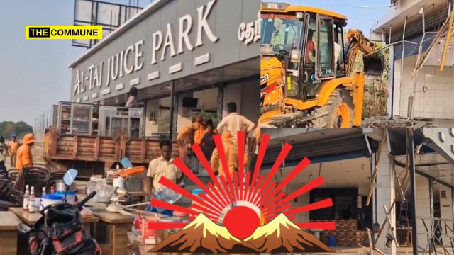 Tirupattur: Shop Built On Railway Land By DMK Functionary Demolished After 12-Day Notice Ignored