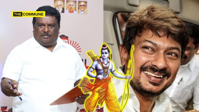 Udhayanidhi Exalts DMK Min Sivasankar Who Demeaned Lord Rama Udhayanidhi Exalts DMK Min Sivasankar Who Demeaned Lord Rama