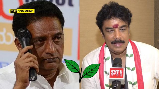 “You Think You Can Become An MLA Overnight?”: Prakash Raj Targets Sundar C; AIADMK Hits Back, “Stop Bootlicking DMK”