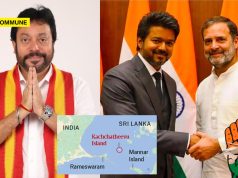 Before Polls, Vijay Demanded Katchatheevu Retrieval; After Alliance With Congress, TVK Minister Srinath Says “No Comments” Before Polls, Vijay Demanded Katchatheevu Retrieval; After Alliance With Congress, TVK Minister Srinath Says “No Comments”