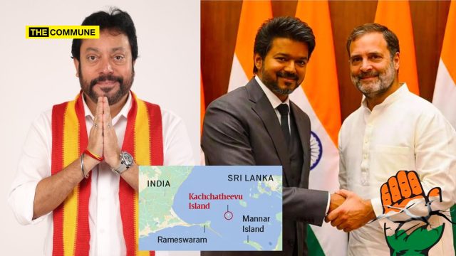 Before Polls, Vijay Demanded Katchatheevu Retrieval; After Alliance With Congress, TVK Minister Srinath Says “No Comments” Before Polls, Vijay Demanded Katchatheevu Retrieval; After Alliance With Congress, TVK Minister Srinath Says “No Comments”