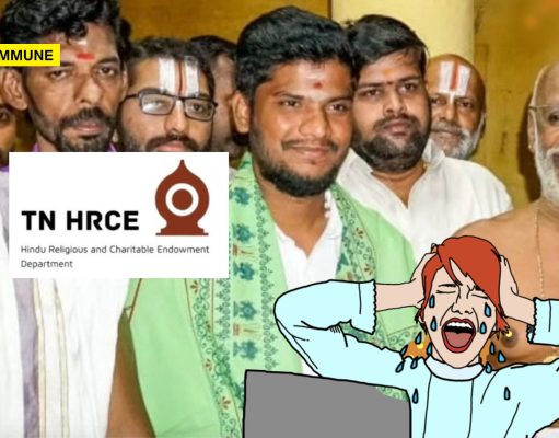 Dravidianists Break Bangles Over Appointment Of Brahmin MLA As HR&CE Minister In TVK Govt Dravidianists Break Bangles Over Appointment Of Brahmin MLA As HR&CE Minister In TVK Govt