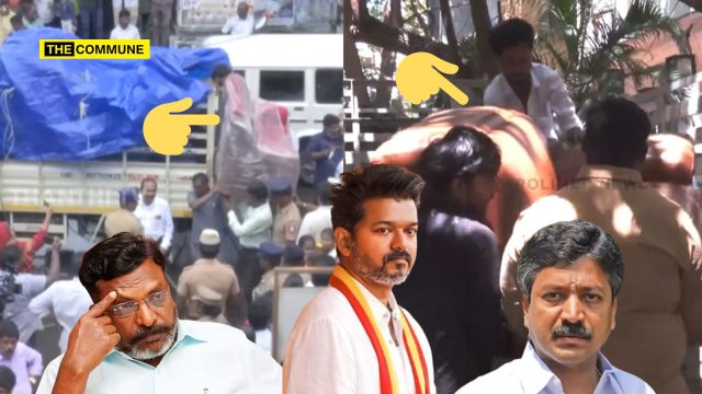 First Thirumavalavan’s VCK Office, Now C.V. Shanmugam’s House - Why Does Vijay Come With a Sofa Story