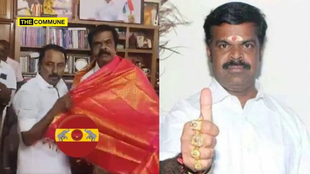 From “Thooya Sakthi” To “Theeya Sakthi”? Ponzi Scam Accused Winstar Sivakumar Welcomed Into TVK