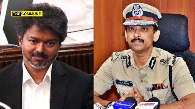 TVK Once Called Former Chennai PC Arun, “Dishonest”; Now Gives Him Powerful DVAC Post TVK Once Called Former Chennai PC Arun, “Dishonest”; Now Gives Him Powerful DVAC Post