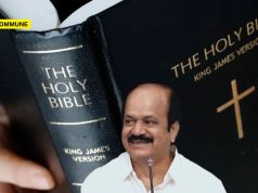 Tamil Nadu Speaker And TVK’s JCD Prabhakar Initiates Assembly Proceedings With Bible Verse, Imagine The Outrage If Bhagwad Gita Was Recited Tamil Nadu Speaker And TVK's JCD Prabhakar Initiates Assembly Proceedings With Bible Verse, Imagine The Outrage If Bhagwad Gita Was Recited