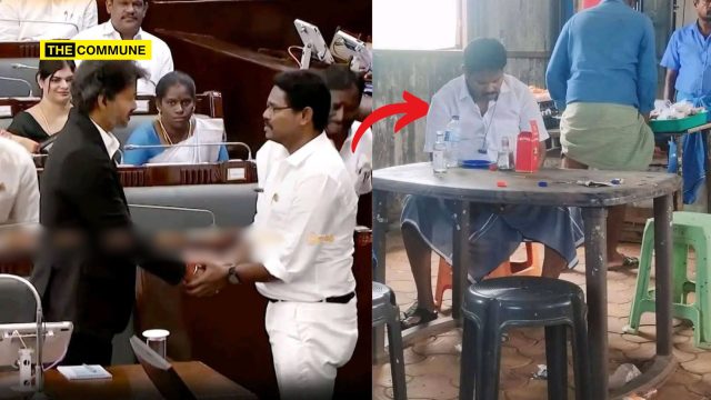 The Change TVK Promised? Dy Speaker's Photo Allegedly Sitting In TASMAC Bar Goes Viral