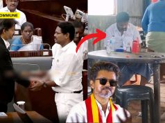 Thooya Sakthi Or ‘Thanni’ Sakthi? Photo Of TVK’s Dy Speaker Allegedly Sitting In TASMAC Bar Goes Viral