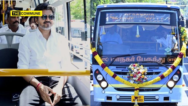300 New Buses Driven Across TN, Then Left Idle For Three Days Ahead Of Inauguration Ceremony, Exposing TVK Govt Planning Failure And Public Expenditure joseph vijay