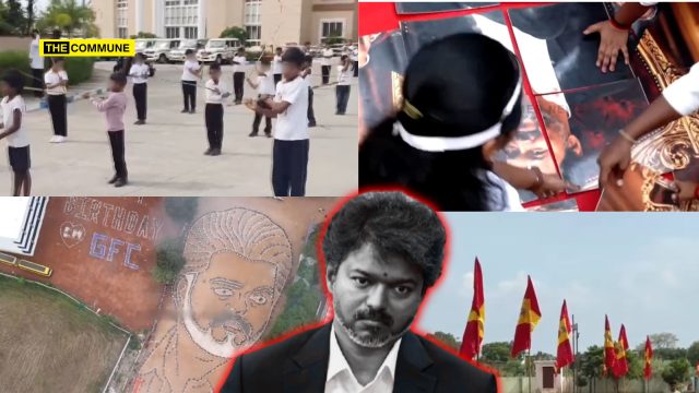 After Using Children During Elections, TVK Now Mobilises Students For Massive Vijay Birthday Spectacles After manipulating Children During Elections, TVK Now Mobilises Students For Massive joseph Vijay Birthday Spectacles
