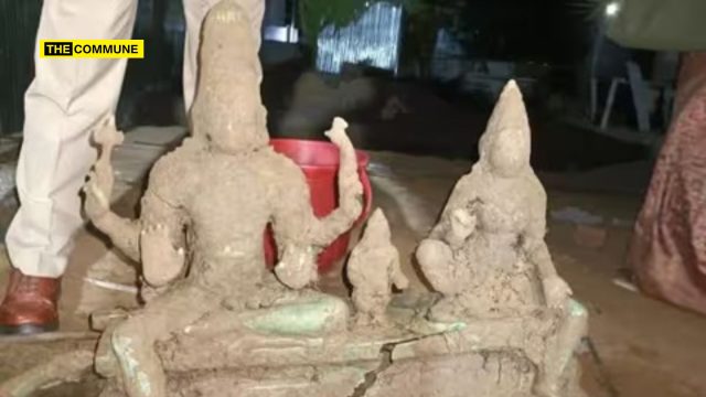Ancient Panchaloha Idols Unearthed During Construction Work In Nagapattinam Ancient Panchaloha Idols Unearthed During Construction Work In Nagapattinam
