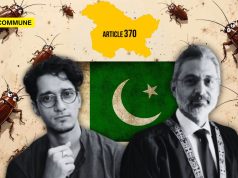 Cockroach Party Spokie Saurav Das Opposed Article 370 Abrogation Using Pakistan Chief Justice’s Statement