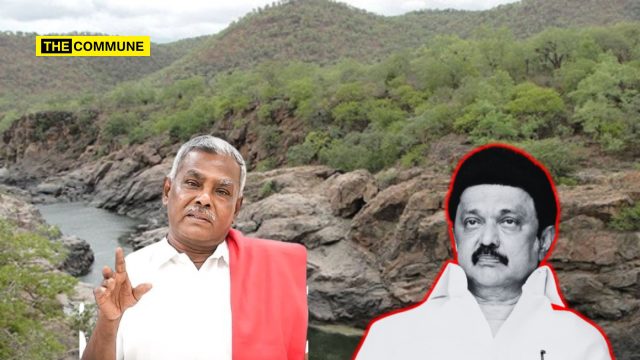 DMK Betrayed Tamil Nadu Farmers On Mekedatu, Says CPM Leader Shanmugam DMK Betrayed Tamil Nadu Farmers On Mekedatu, Says CPM Leader Shanmugam