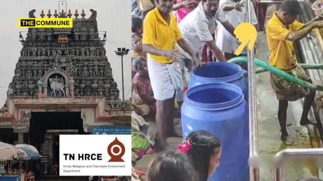 Devotees Allege Private Firm Owner Collects Nandi Abhishekam Milk In 200-Litre Cans After Erecting Barricades At Cuddalore Padaleeswarar Temple