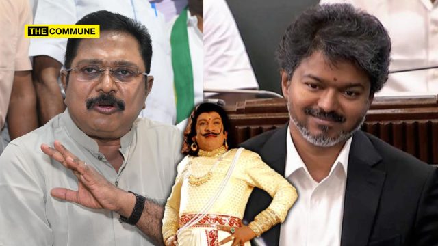 Insta King 24th Pulikesi Govt TTV Dhinakaran Ruthlessly Roasts Joseph Vijay "Insta King 24th Pulikesi Govt": TTV Dhinakaran Ruthlessly Roasts Joseph Vijay