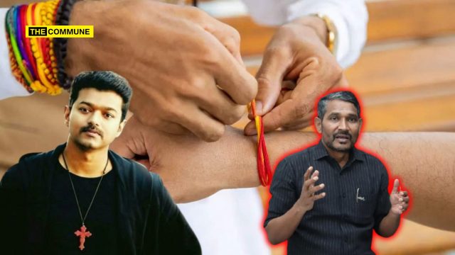 ' Threads In Schools Joseph Vijay Govt’s Minister Vanni Arasu Says "Police Officers Must Belong To Same Community As Local Majority, Ban 'Caste-Identifying' Threads In Schools": Joseph Vijay Govt’s Minister Vanni Arasu Says