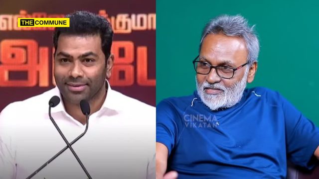 Sports Is Tougher Than Farming, Says TVK Sports Minister aadhav arjuna; Food Comes Before Sports, Kasthuri Raja Hits Back "Sports Is Tougher Than Farming," Says TVK Sports Minister; "Food Comes Before Sports," Kasthuri Raja Hits Back aadhav arjuna