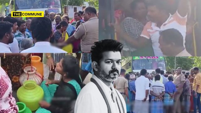 TVK Model 15 Days Without Drinking Water Triggers Protest In Tiruvallur; Police Release Detainees After Public Pressure TVK Model: 15 Days Without Drinking Water Triggers Protest In Tiruvallur; Police Release Detainees After Public Pressure