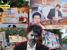 TVK Model: Massive Joseph Vijay Birthday Banners Flood Across Chennai TVK Model: Massive Joseph Vijay Birthday Banners Flood Across Chennai
