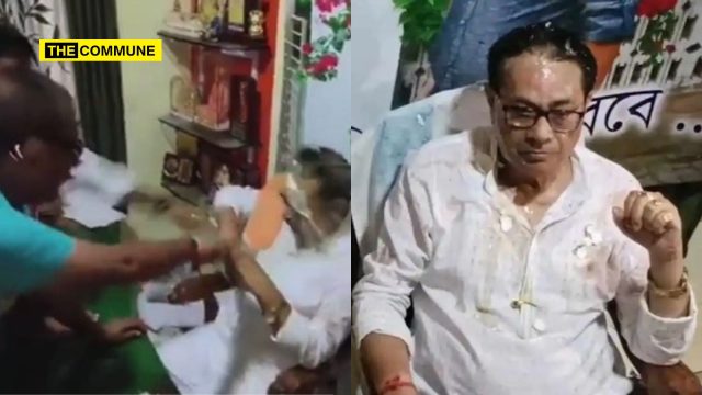 Weeks After TMC MP Abhishek Banerjee Pelted With Eggs, Ex-TMC Minister Ujjal Biswas Attacked With Eggs By Protesters Over Undistributed Relief Materials
