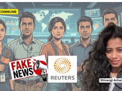 Brown Sepoys Of Reuters: How Shivangi Acharya And Her Colleagues Built A Career Peddling Anti-India Fake News Brown Sepoys Of Reuters: How Shivangi Acharya And Her Colleagues Built A Career Peddling Anti-India Fake News
