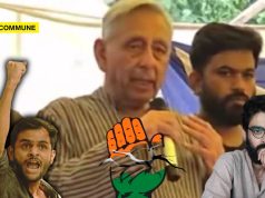 Congress Leader Mani Shankar Aiyar Supports Terror Accused Umar Khalid And Sharjeel Imam From Cockroach Party Stage Congress Leader Mani Shankar Aiyar Supports Terror Accused Umar Khalid And Sharjeel Imam From Cockroach Party Stage