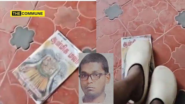 Cumbum Afsar, 30, Arrested After Trampling Image Of Hindu Deity, Posting Video Online Cumbum: Afsar, 30, Arrested After Trampling Image Of Hindu Deity, Posting Video Online
