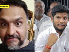 DMK-Supporting Rabid Urban Naxal Dravidian Stock Piyush Manush Spews Casteist Venom Against Brahmins While Targeting HR&CE Minister Ramesh