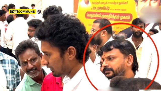 ' TVK Functionary Accused In Sexual Harassment Case Seen Beside MLA At Official Event Expelled 'Thooya Sakthi' TVK Functionary Accused In Sexual assault Case Seen Beside MLA At Official Event