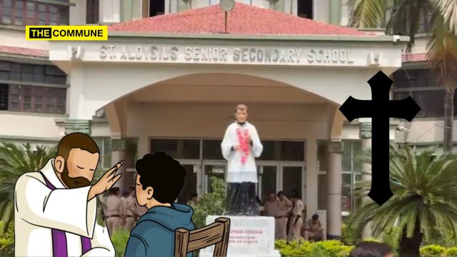 Hindu Employees Pressured To Convert At Jabalpur St. Aloysius School; Protests Erupt Hindu Employees Pressured To Convert At Jabalpur St. Aloysius School; Protests Erupt