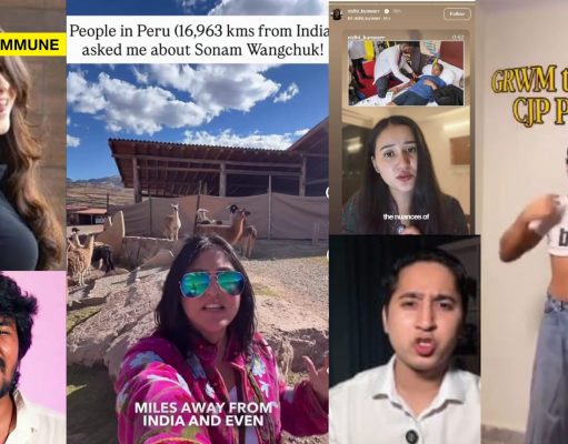 Instagram Influencers Instigating In Support Of Anarchist Aandolanjeevi Sonam Wangchuk