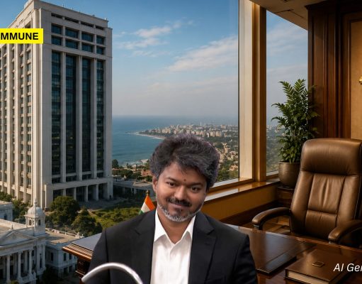Ending A Long Tradition? Joseph Vijay To Operate From New Sea-Facing CMO At Secretariat, Fort St. George Office To Be Vacated Joseph Vijay To Operate From New Sea-Facing CMO At Secretariat, Fort St. George Office To Be Vacated