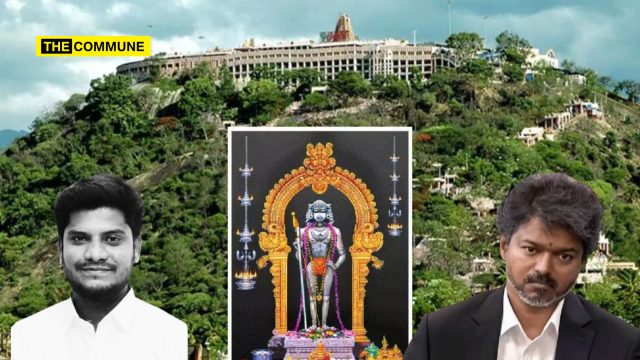 Joseph Vijay's TVK Govt HR&CE Minister Threatens "Severe Action" Against Those Who Link Him With Palani Temple Land Grab