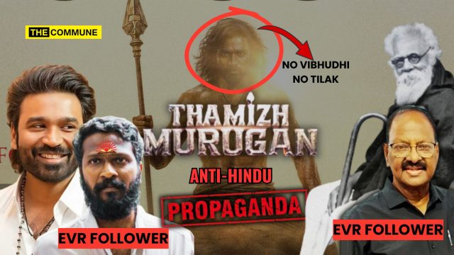 No Vibhoodhi, No Kumkum Dhanush Joins Anti-Hindu Dravidian Model Lobby To De-Hinduize And Secularize Lord Murugan