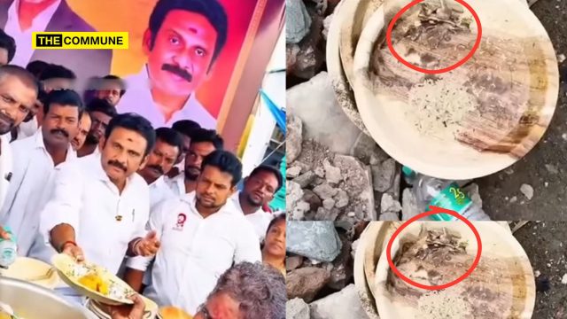 Salem West TVK MLA Distributes Non-Vegetarian Food At Salem Temple Premises Salem West TVK MLA Distributes Non-Vegetarian Food At Salem Temple Premises