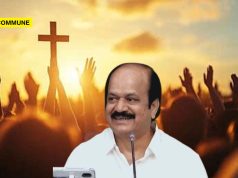 “Proclaiming Gospel Becoming Increasingly Difficult”: TN Assembly Speaker Peddles False Victimhood At Christian Film Trailer Launch, Speaks Like A Pastor TN Assembly Speaker JCD Prabhakar Calls Gospel Proclamation "A Necessity Dictated By The Times" At Christian Film Trailer Launch